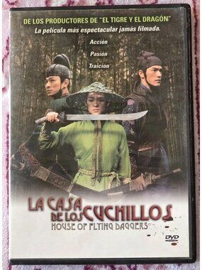 House of Flying Daggers DVD La Casa De Los Cuchillos Action Fighting Movie